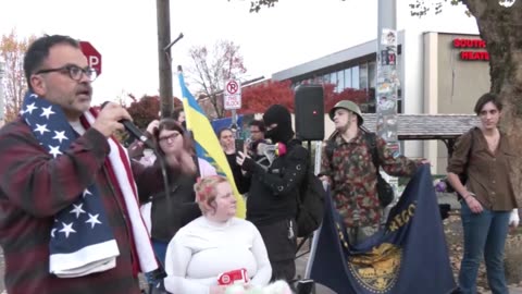 Portland Trantifa weirdos are still at it every day and night.