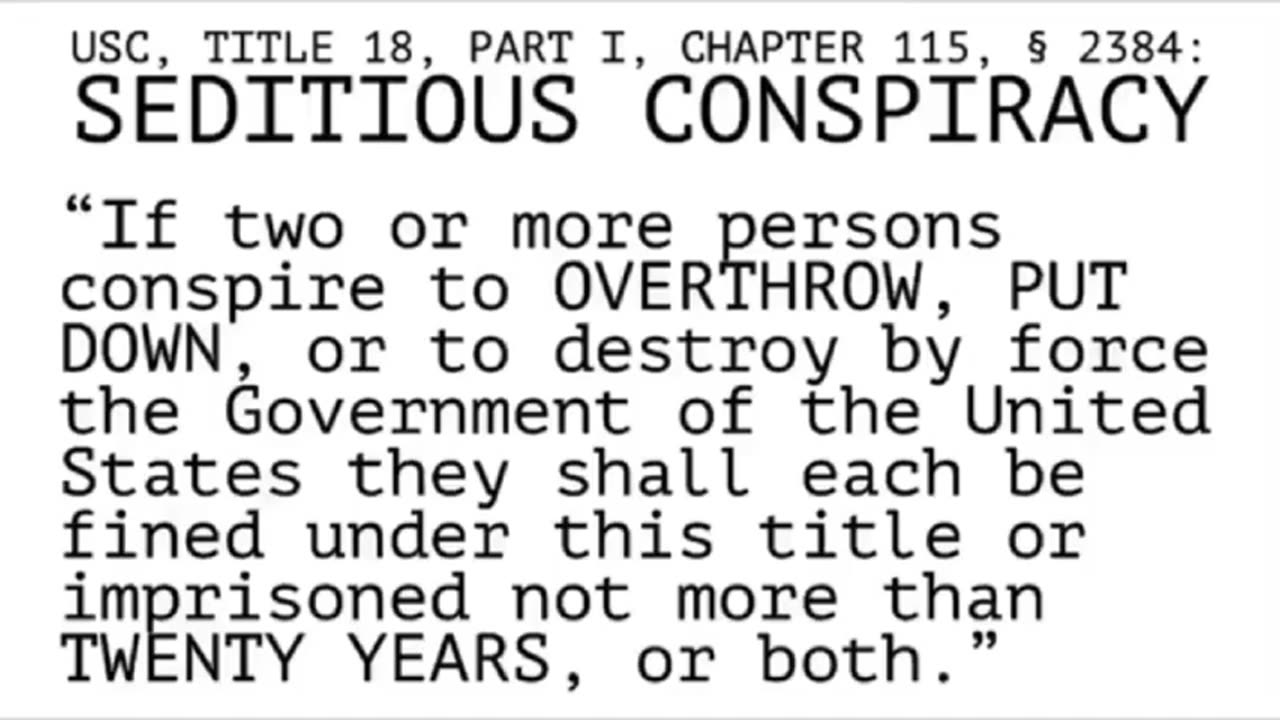 The Treasonous Act Of 1871