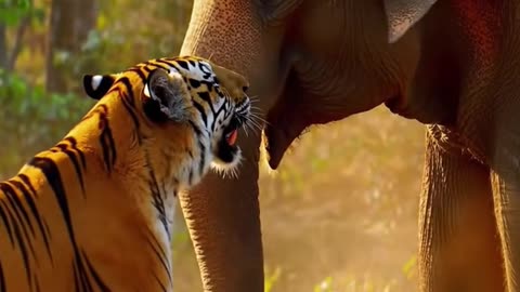 Mighty Roar of the Bengal Beast"