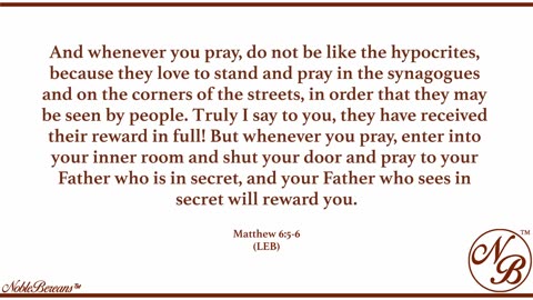 Examining Our Hearts: The True Reward of Righteousness