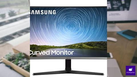 SAMSUNG 27-Inch CR50 Frameless Curved Gaming Monitor (LC27R500FHNXZA)