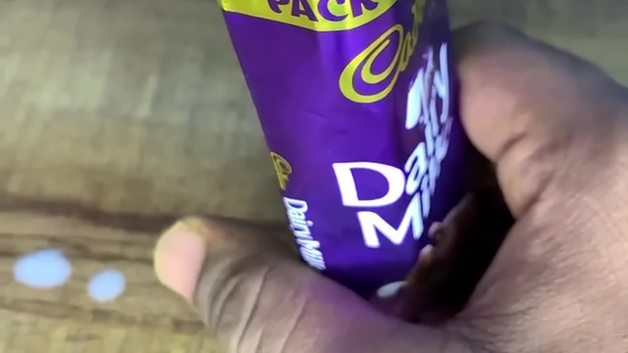 Dairy Milk Ice Cream ASMR cooking _ #food #asmr #shorts