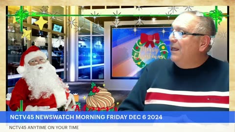 NCTV45 NEWSWATCH MORNING FRI DEC 19 2025 WITH ANGELO PERROTTA