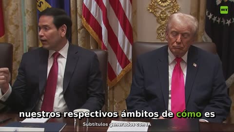 ¿Se queda dormido Trump durante una reunión en el Despacho Oval?