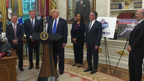 President Trump Delivers a Sports Announcement