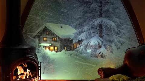 Would you love to relax here with a warm drink? ☕️❄️