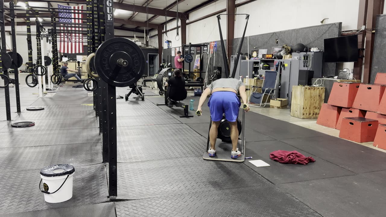 AFAP20 100-200-300-400-500m...etc Ski Erg, 1-2-3-4-5...etc Front Squat 155lbs