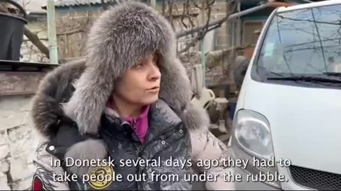 One lady from Donbass about her experiences with the other side...