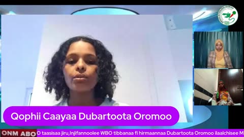 Qophii Caayaa Dubartoota Oromoo ONM-ABO Amajjii 1-2025 itti dhiyaadhaa!