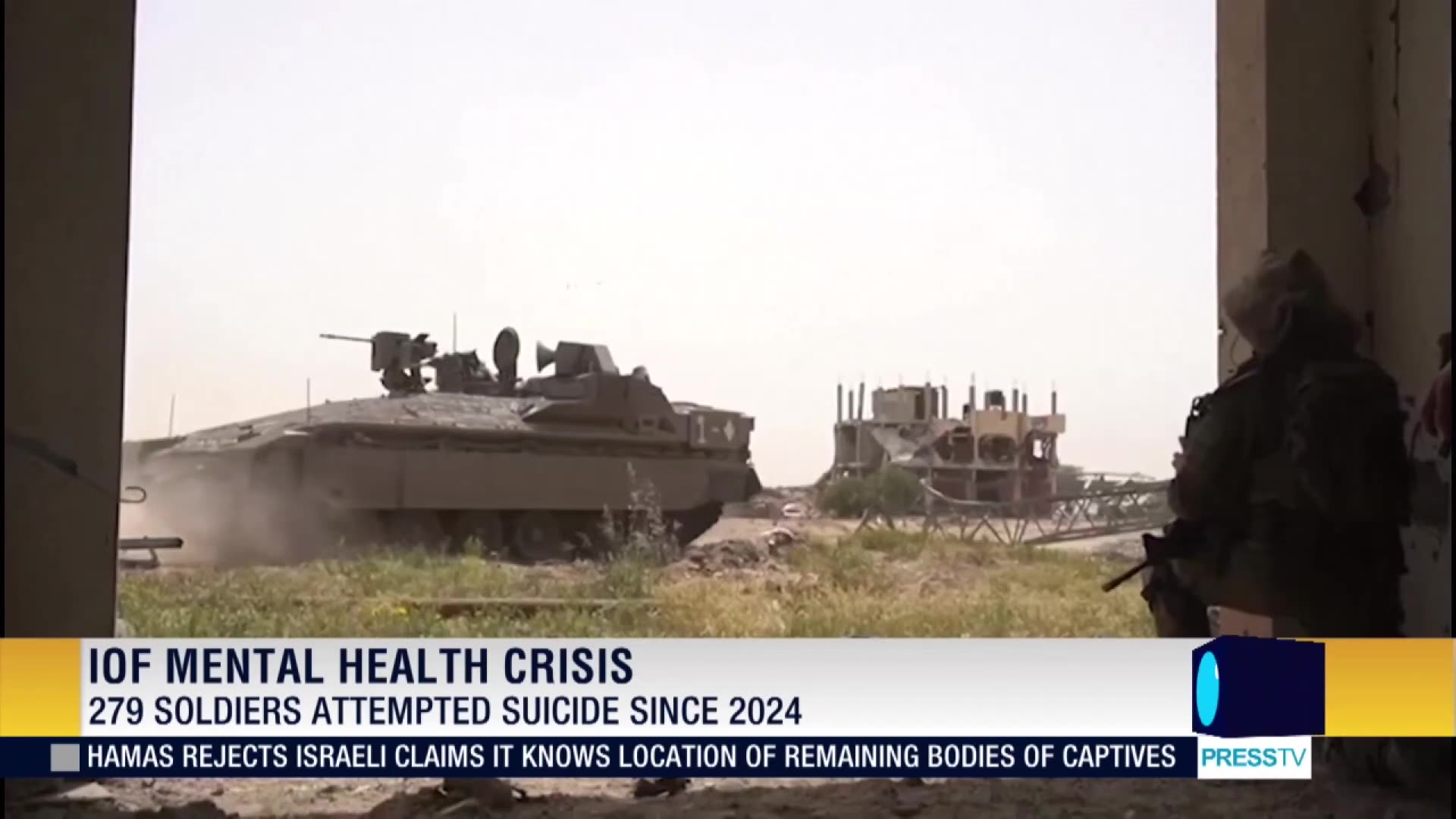 A new Israeli Knesset report revealed a sharp rise in suicide attempts among IOF soldiers