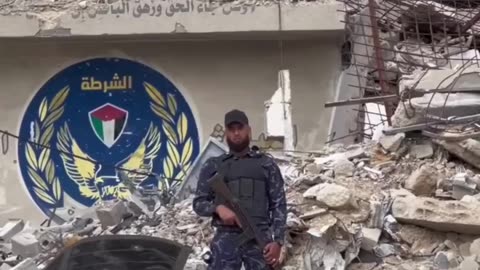 The reopening of all police stations across the Gaza Strip