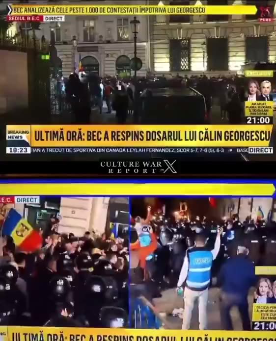 Massive protests have just erupted in Romania