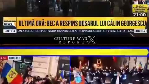 Massive protests have just erupted in Romania