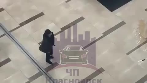 At the Krasnoyarsk airport, an inadequate person with a knife attacked people