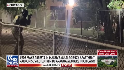 DETAILS 'Unprecedented' show of force against migrant gangs in Chicago