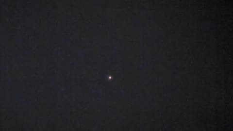 UFO Appears When Making Contact