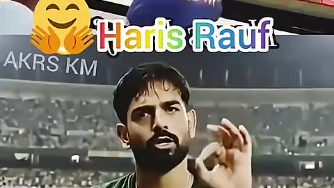 Incredible: Haris Rauf Viral video in Pakistan vs India match in Asia cup#pakvsi