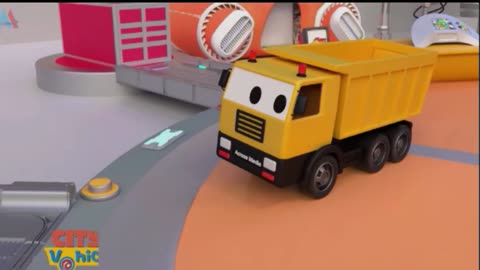 "Rescue Truck and Rescue Excavator Unite: A Detailed Review of Cartoon Film Part 10"