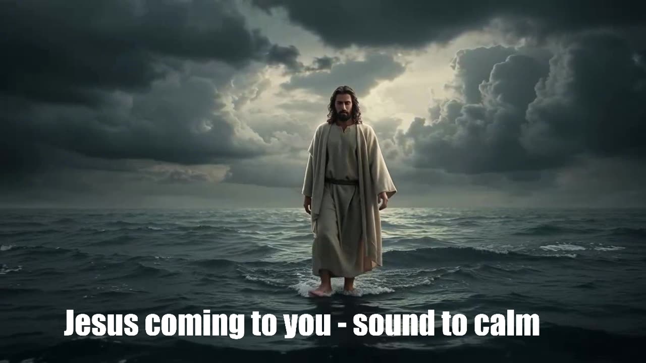 Jesus coming to you - sound to calm