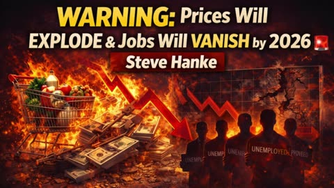 Watch Before 2026 ⚠️ Steve Hanke Reveals the Coming Price Shock & Job Collapse