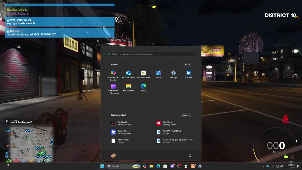 "yoooooo day 17 inna rowski" 11-17-2025 Stackswopo Strean