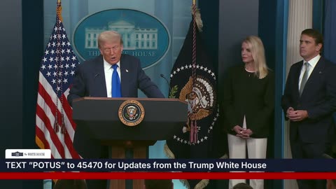 President Trump Holds a Press Briefing, June 27, 2025