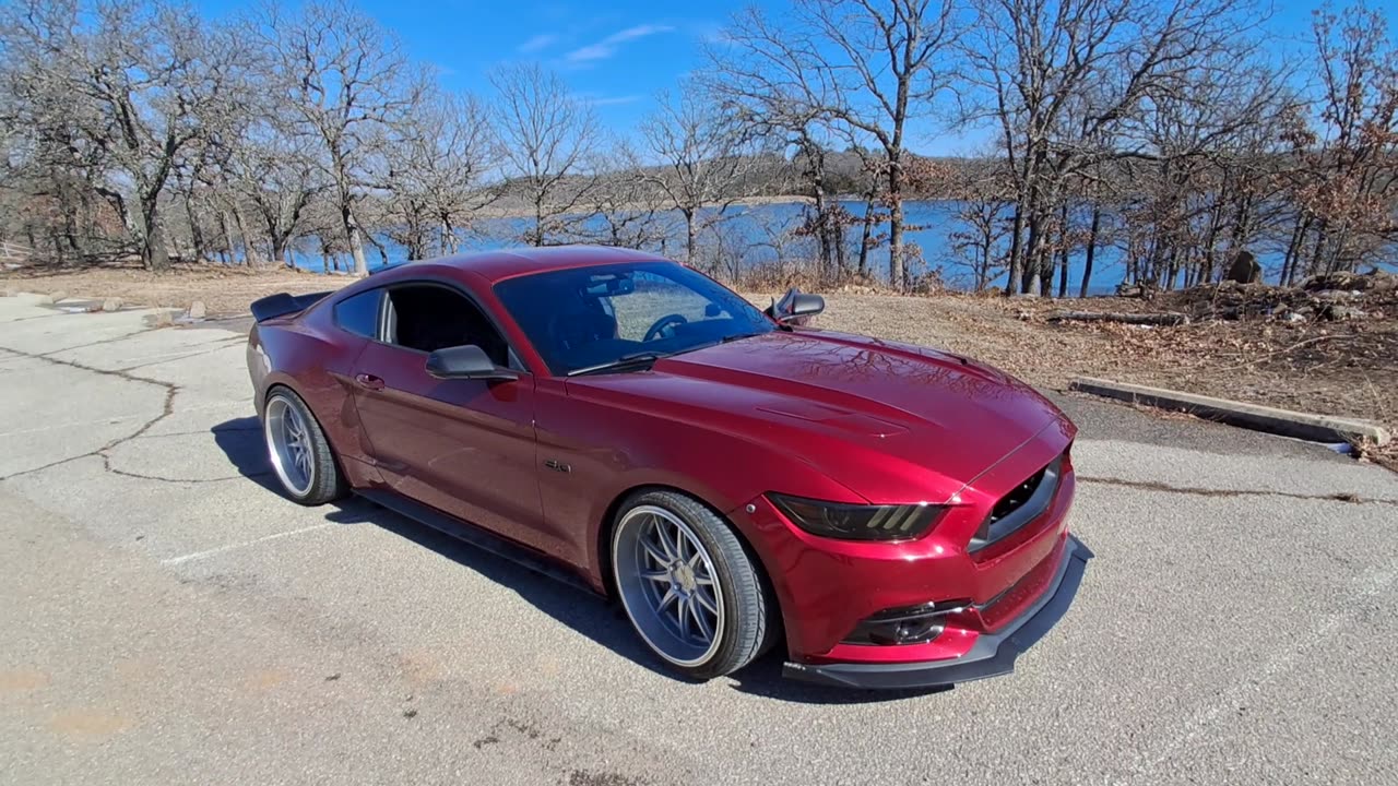 LAKESIDE WALK AROUND MY 2017 MUSTANG GT WITH NU UPGRADES...RAM RAM RAM...