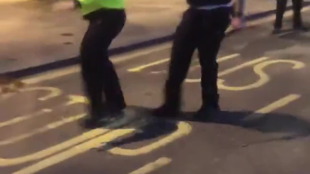 POLICE OUTNUMBERED IN SOUTH LONDON