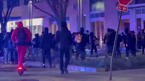 CHAOS IN DC: MASKED TEENS TURN NAVY YARD INTO A WAR ZONE