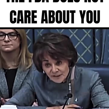 THE FDA DOES NOT GIVE A SHIT ABOUT YOU