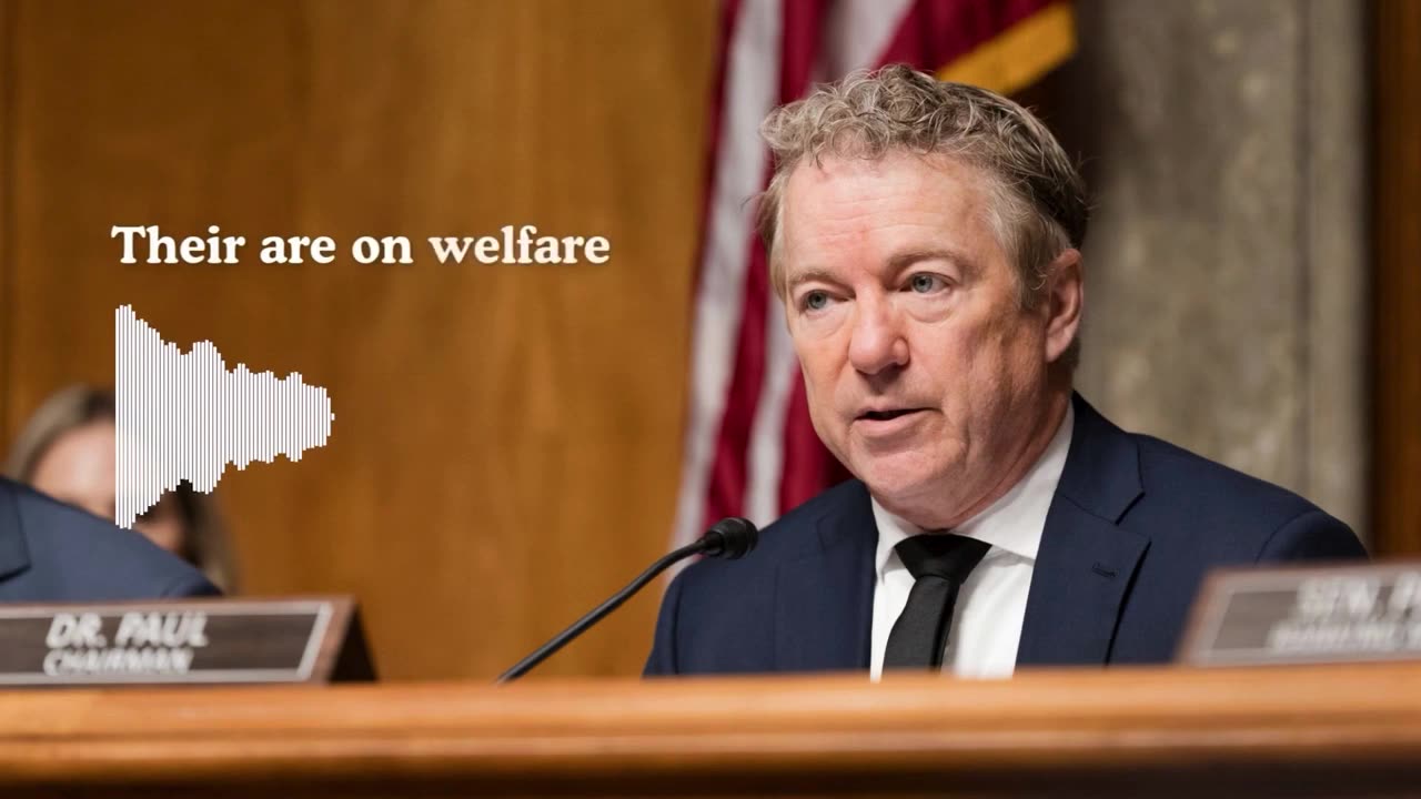 Rand Paul Introduces the ‘End Welfare for Non-Citizens Act’