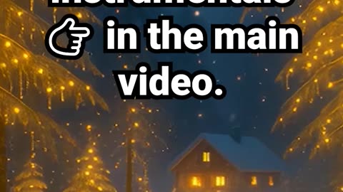 Full magical forest + soft Christmas instrumentals 👉 in the main video #christmasmusic #stressrelief