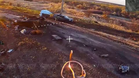 🛸💻 Ukraine Russia War | Russian Fiber-Optics FPV Drones Strike Enemy Vehicles in South-Donetsk | RCF