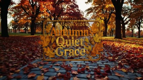 Autumn’s Quiet Grace (Official Video | Original Fashion, Original Music, Made Different • VYLAI)