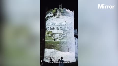 Four arrested after projecting Trump–Epstein images onto Windsor Castle