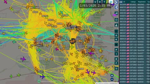 Mormon Mafia airplane gang stalking data for January 5th 2026
