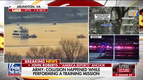 Plane crash a ‘shock to the system’ in DC amid frantic search and rescue efforts