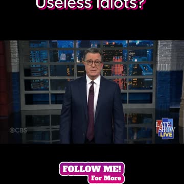 Stephen Colbert Really Did Just Say That 🫨 Is he Right or Wrong?