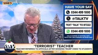 “A teacher in an English school was accused of posing a risk to children for showing Trump videos