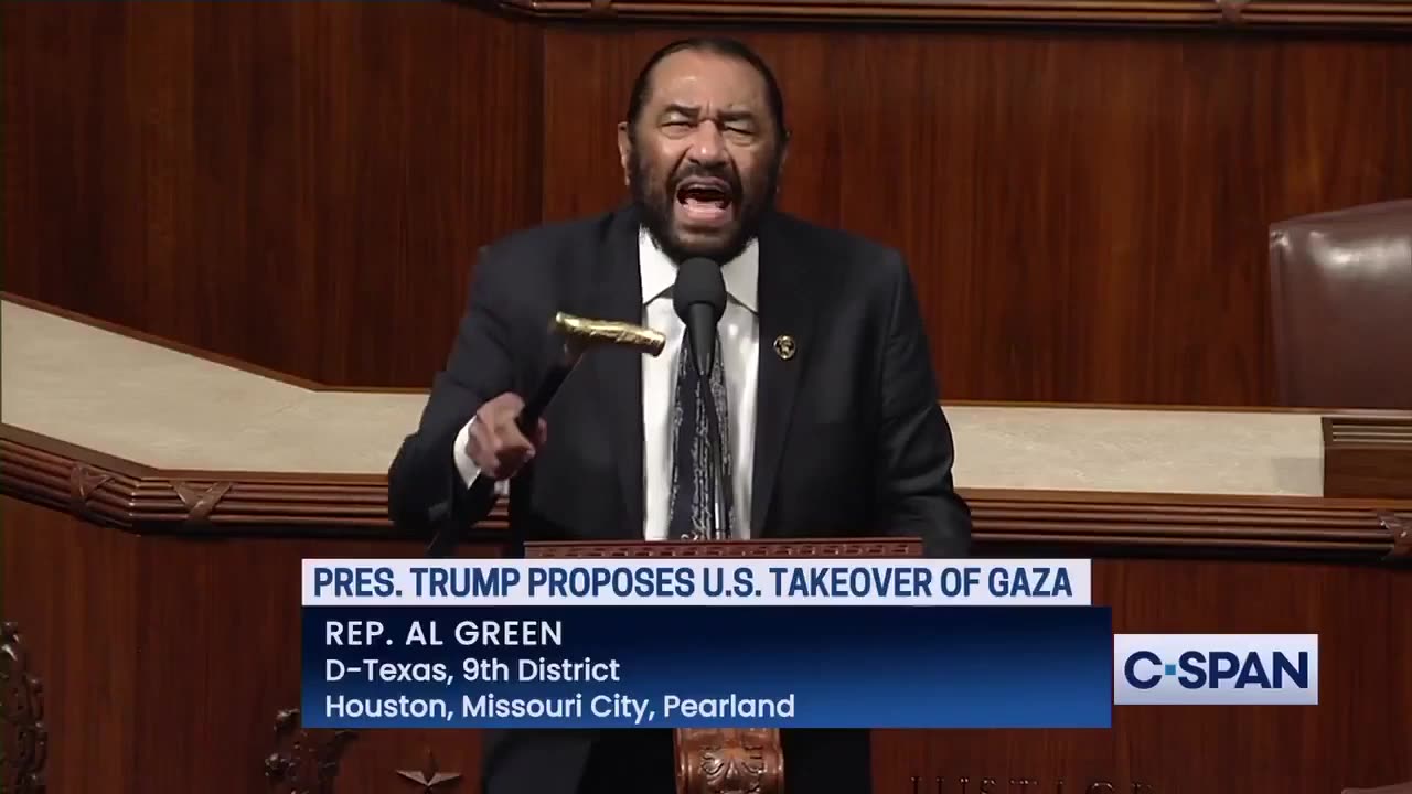 Rep. Al Green: I Will Bring Articles Of Impeachment For 3rd Time Over Trump's "Dastardly Deeds"