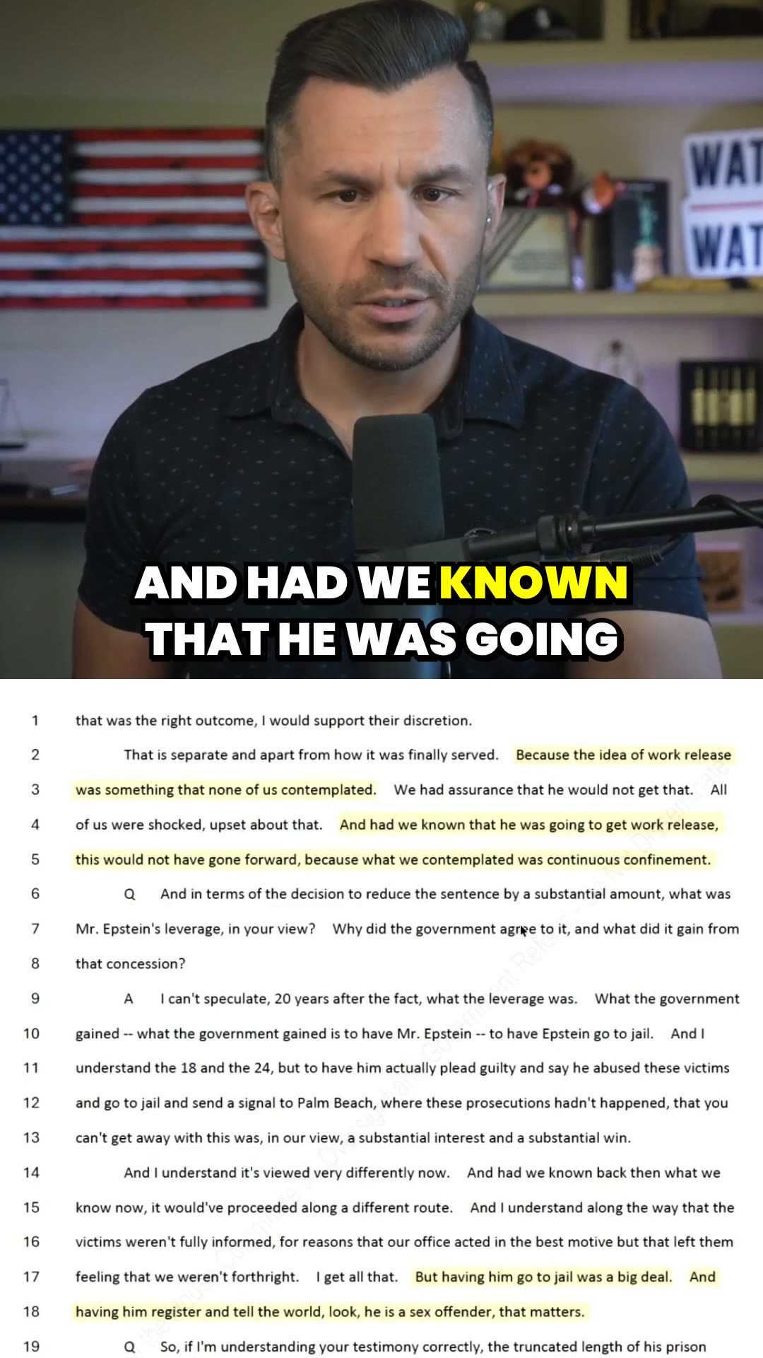 Epstein’s “Jail Time” Was a TOTAL SCAM