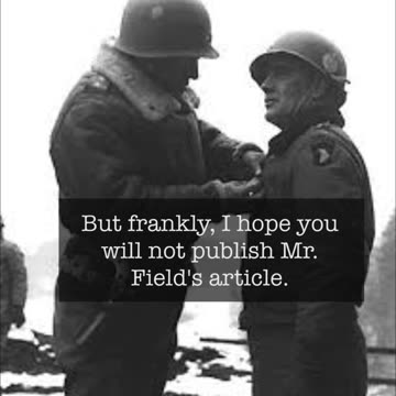 Feb 3, 2024 Gen. Patton quotation of the day: To Ed Thompson Life Mag #ww2 #war #aaronlewis