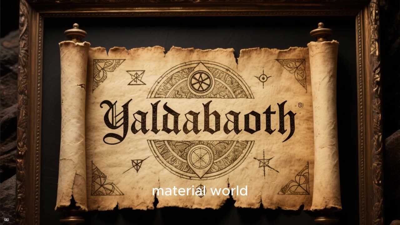 Yaldabaoth - Demiurge: from Gnostic teaching