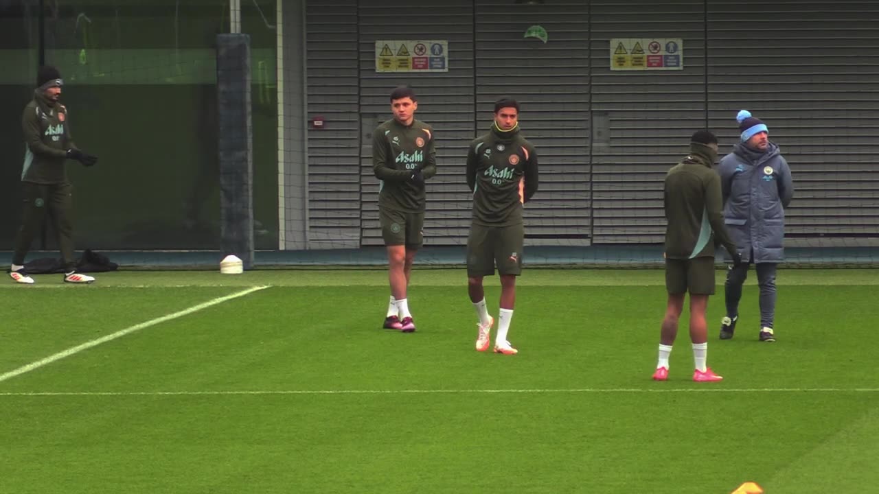 Khusanov AND Reis in training! 🚨 | PSG vs Man City |