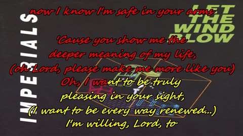 Imperials ~ The Deeper Meaning {karaoke of my life}