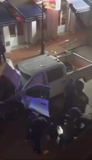 Video shows the moment CPR is done on the terrorist who killed 12 people in New Orleans