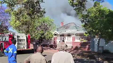 Milner Street Fire - Video 1