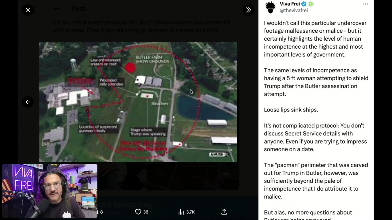INCOMPETENCE or MALICE? James Okeefe exposé of Secret Service Reveals Agent Sharing VP Private Info!