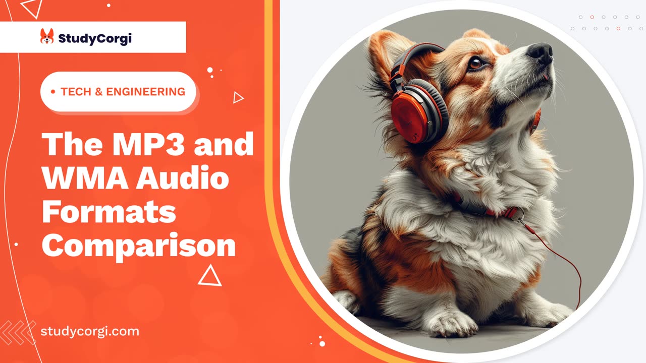 The MP3 and WMA Audio Formats Comparison - Research Paper Example
