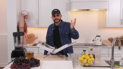 Eat Grapes If You Feel Your Brain Is Fried & You Feel Down & How To Make a Grape Slushy